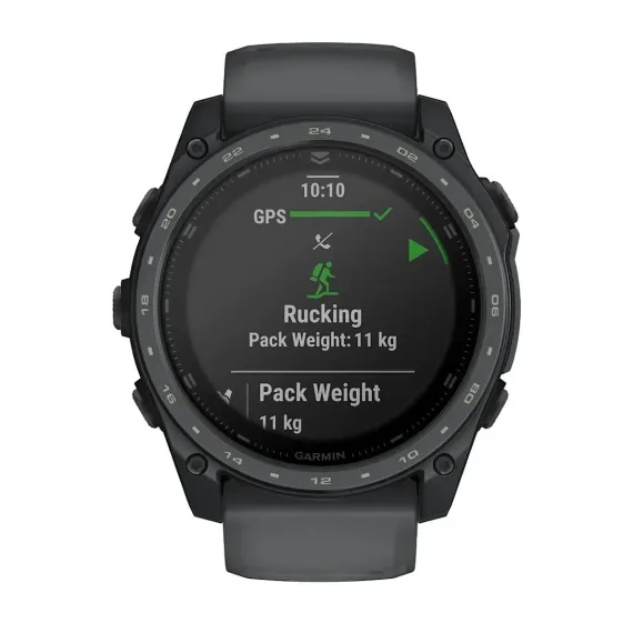 Смарт-часы Garmin tactix 8 (51 мм) AMOLED Cerakote® Coating с Applied Ballistics Ultralight, сланцево-серый