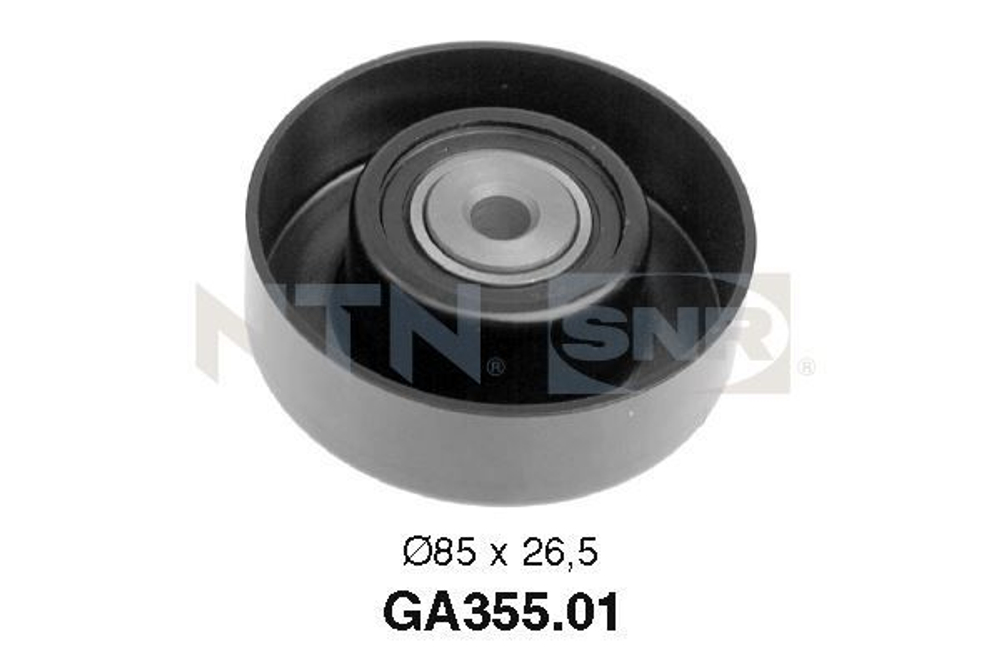 SNR - GA35501-SNR - Deflection/Guide Pulley, V-ribbed belt