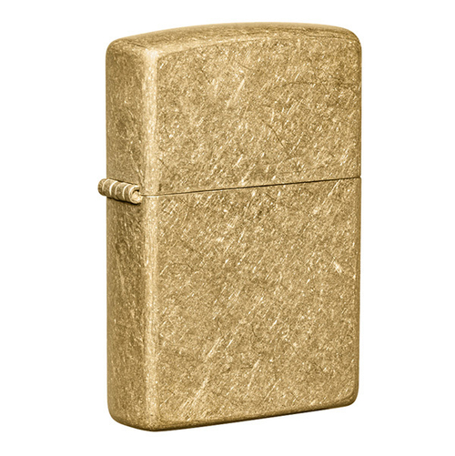Зажигалка Zippo Classic с покрытием Tumbled Brass