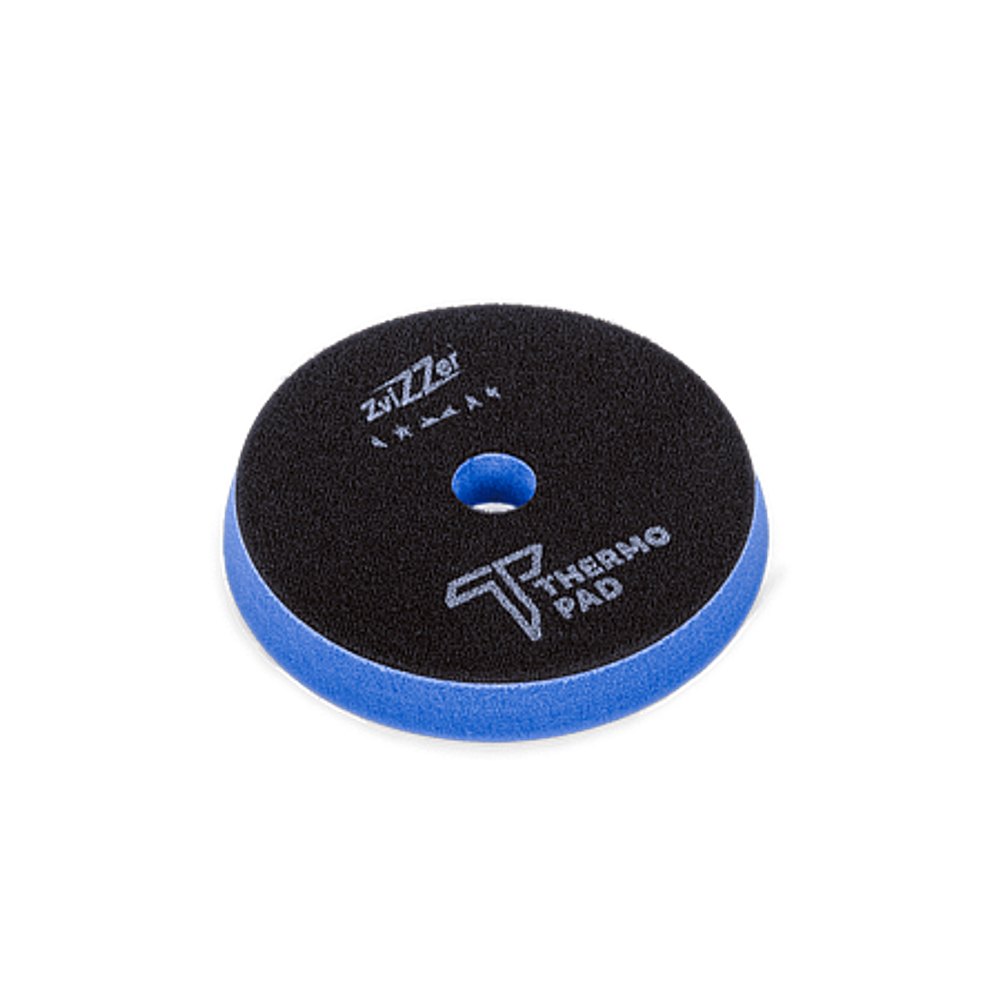 Zvizzer Thermo Pads MEDIUM 125 мм  1 шт. Полировальный термостойкий поролоновый синий круг средней плотности 11 kPa.
