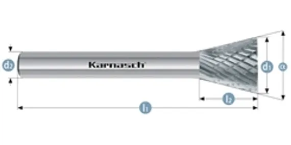 Коронка с твердосплавными напайками LENZ Ø38х25 мм, арт. LZCS-038