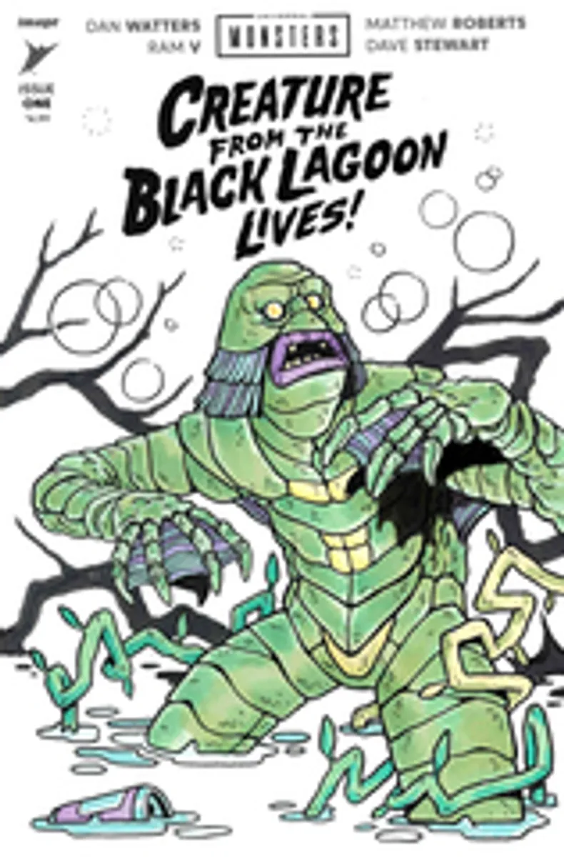 Universal Monsters Creature From The Black Lagoon Lives #1 (Cover 28oi) (Dmitry.Os)