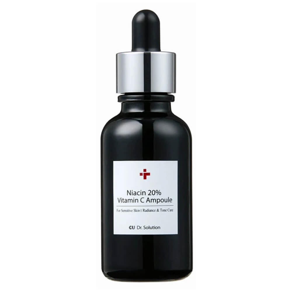 Сыворотка с ниацинамидом CUSKIN Dr.Solution Niacin 20% Vitamin C Ampoule, 50ml
