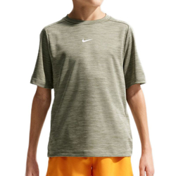 Детская теннисная футболка Nike Multi Dri-FIT Short-Sleeve - spruce for/silver sage/white