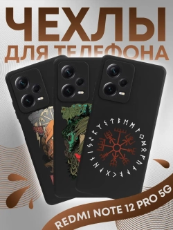 Чехлы на Xiaomi Redmi Note 12 Pro 5G с принтом