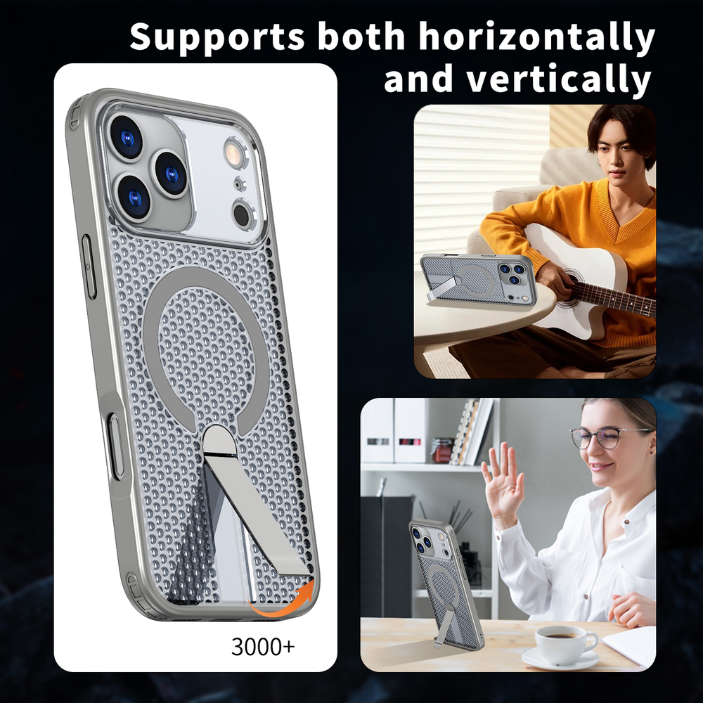Прозрачный чехол Mesh Pro Magnetic Case для iPhone 17 Pro Max