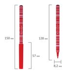 Фломастеры BRAUBERG "PREMIUM", 12 цветов, КОРПУС С ПЕЧАТЬЮ, вентилируемый колпачок, ПВХ-упаковка с европодвесом, 151942