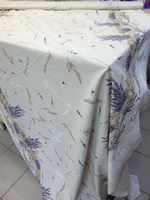 2,5м. Полулен ткань для шитья, Любовь к провансу (с каймой), 150х250 см
