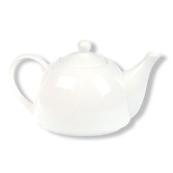 Чайник 760 мл d 13,2/6,8 см h12 см белый фарфор P.L. Proff Cuisine [1]