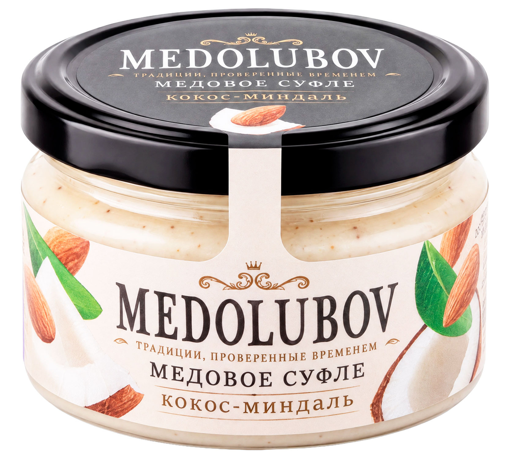 Медовое суфле кокос с миндалём Медолюбов