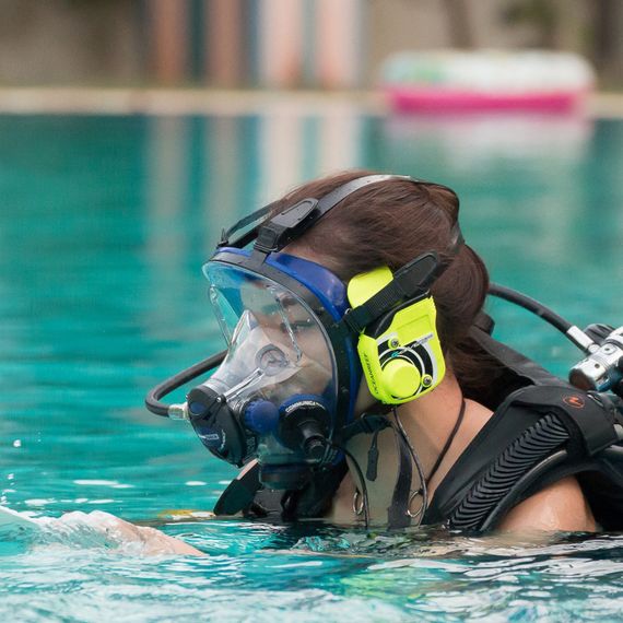 Полнолицевая маска Oceanreef Space G.Divers белый