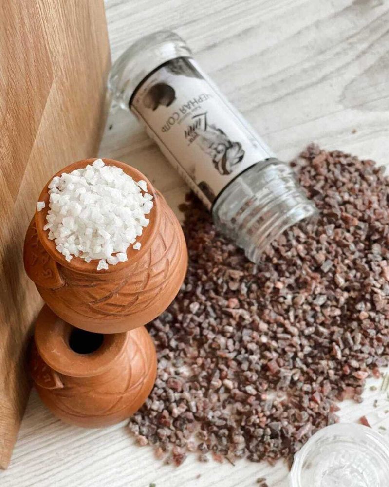 Соль Lunn Гималайская чёрная, 120 г, 2 шт