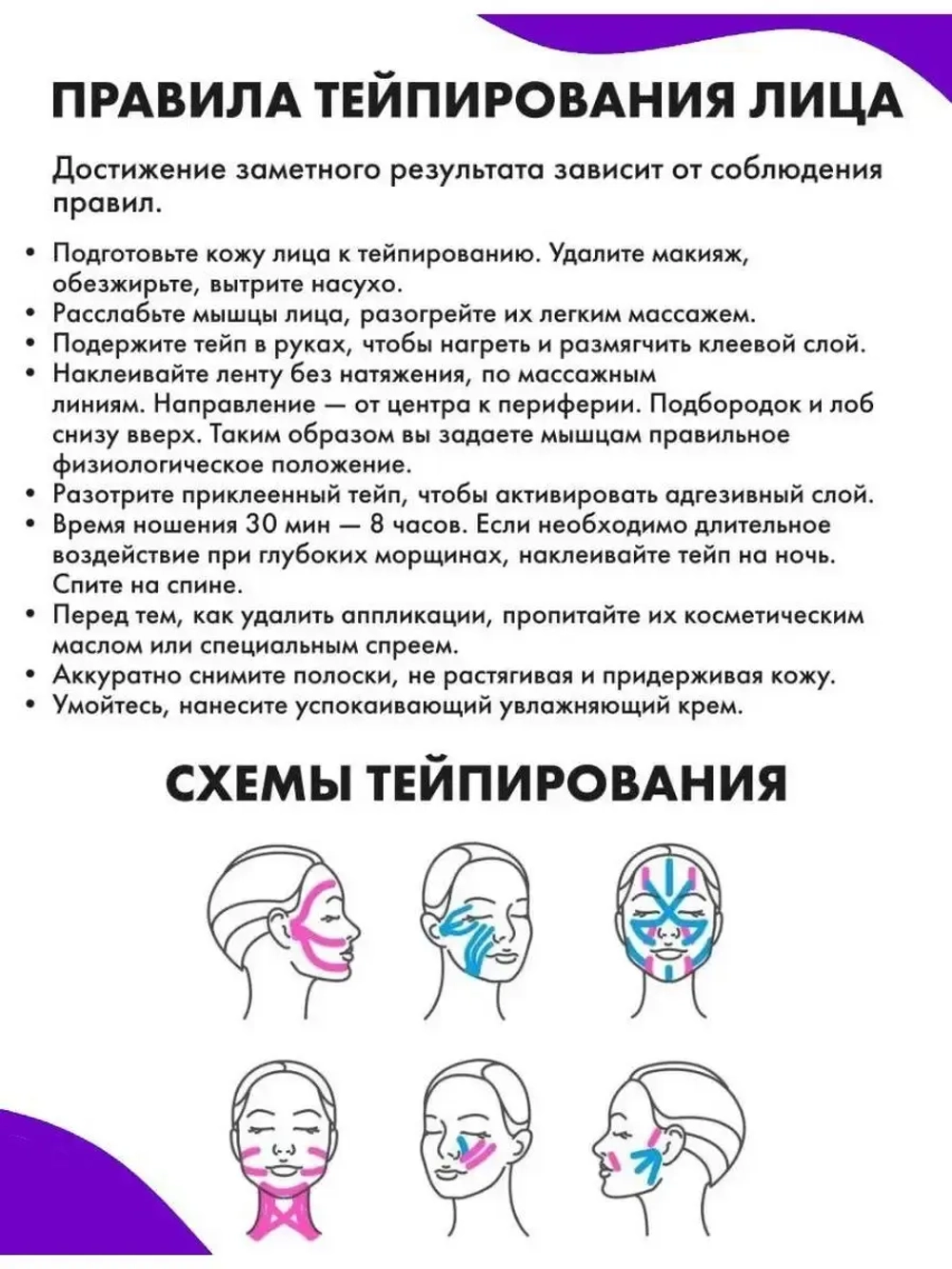 Тейп Восстановление до и после спорта (5см х 5м)