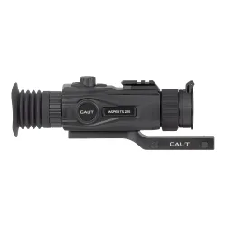 Прицел тепловизионный Gaut Jasper TS 225 256х192 AI 320x240 D25 - вид сбоку справа, маркировка корпуса