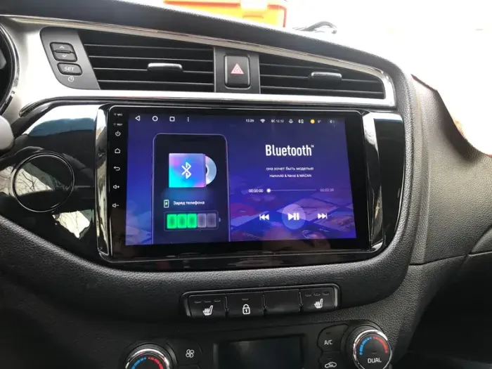 Магнитола для KIA Ceed 2 (JD) 2012-2018 (рамка глянцевая) - Kuberg EW-1781 QLed+2K, Android 12, Быстрая, CarPlay, 4G SIM-слот