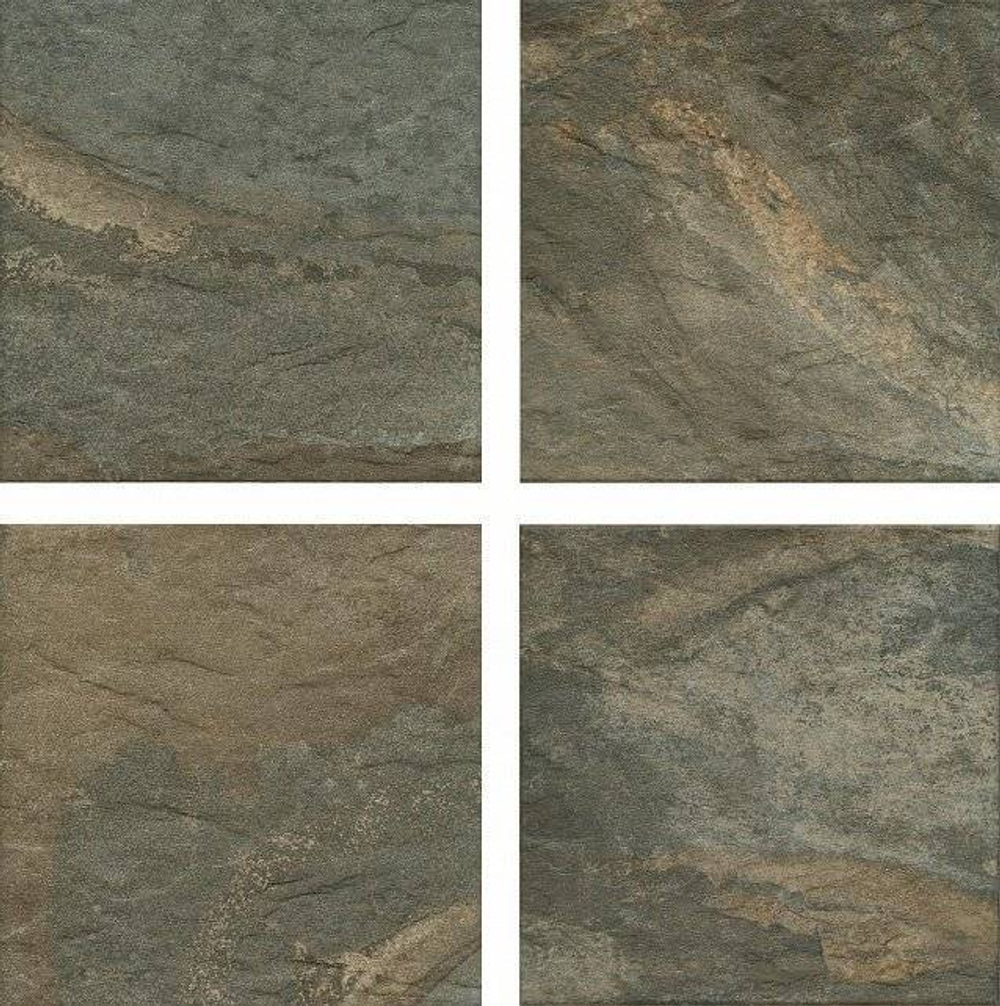 Керамический гранит 30x30x0,8 Сланец темный