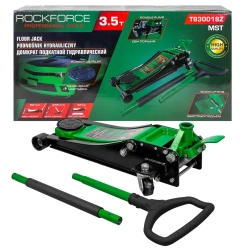 Домкрат подкатной гидравлический 3.5т (h min 80мм, h max 495мм) RockForce RF-T830018Z MST