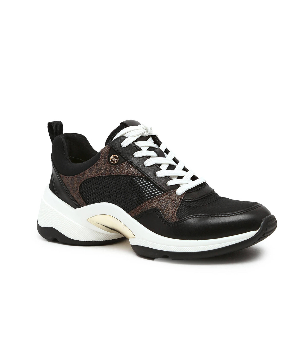 кожаные кроссовки orion trainer Michael Kors - черный(43F2ORFS2D)