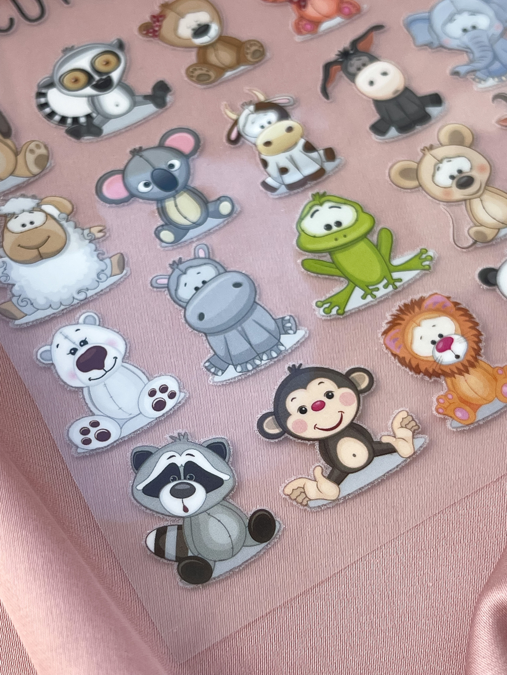 Термонаклейка "Cute Animals"