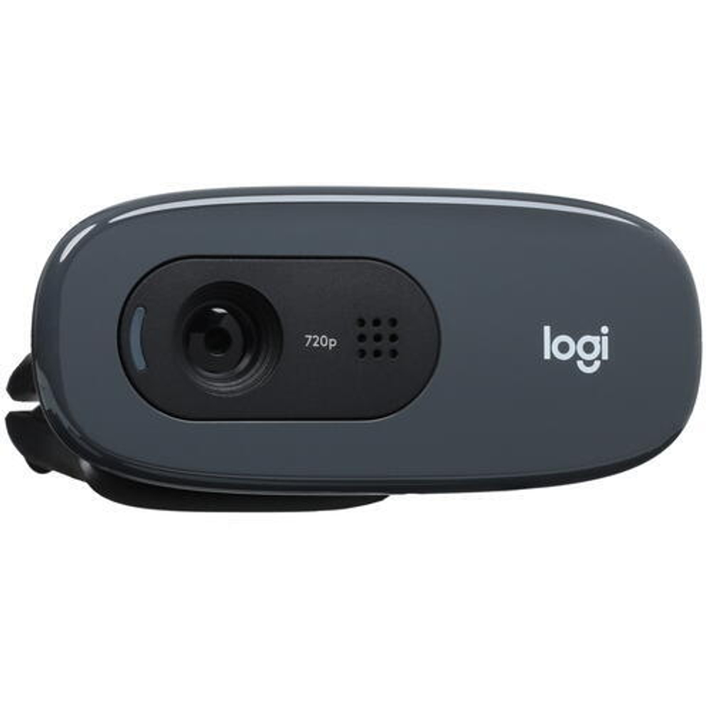 Веб-камера Logitech C270, 1Мп, черный, HD, 1-mic, 30FPS, USB 1.5м (960-000999)