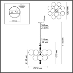 Подвесная люстра Odeon Light PALLE 5405/12