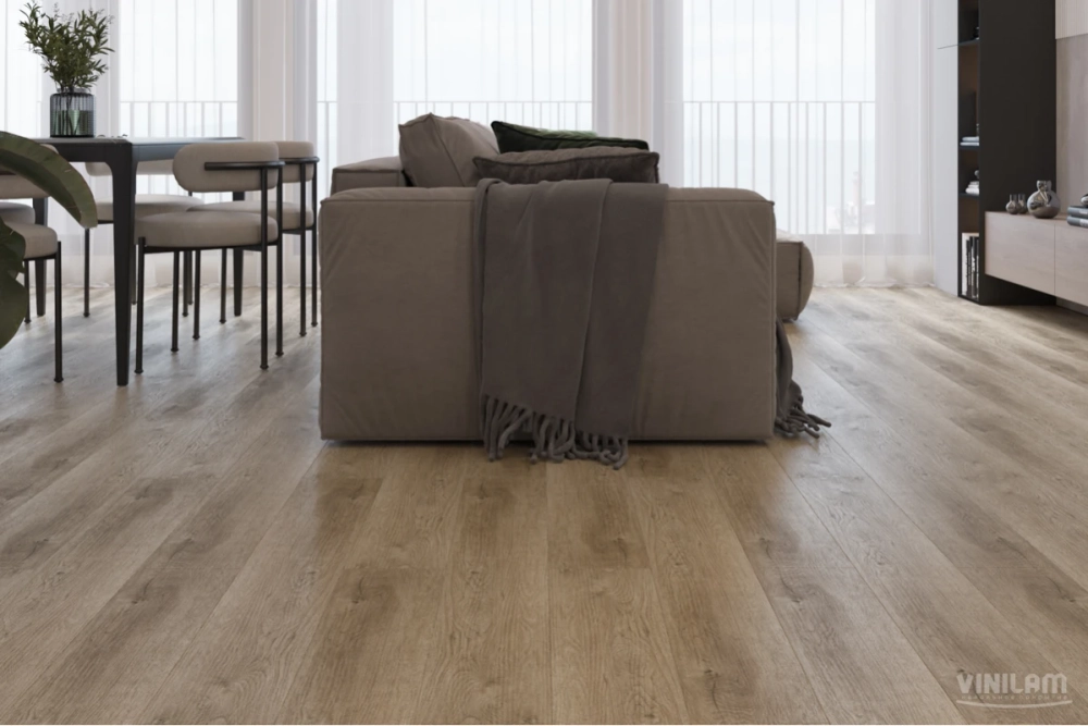 Кварц-винил Клеевой LVT Vinilam Glue LVT 2,5 мм Дуб Кассель 4.16 м2