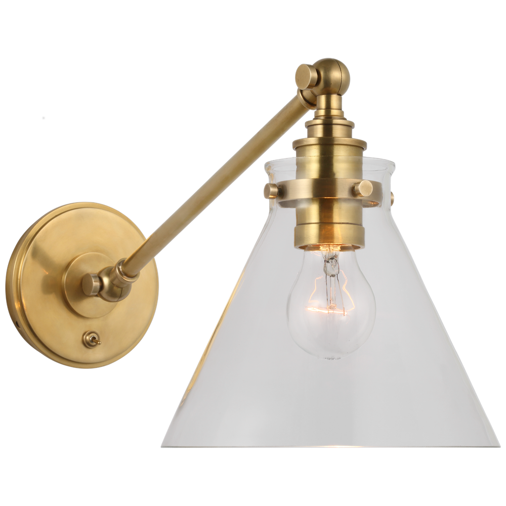 Настенный светильник Visual Comfort Parkington Single Library Wall Light (Open Box)