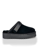 GOLDENSTAR CLOG PLATFORM- Black