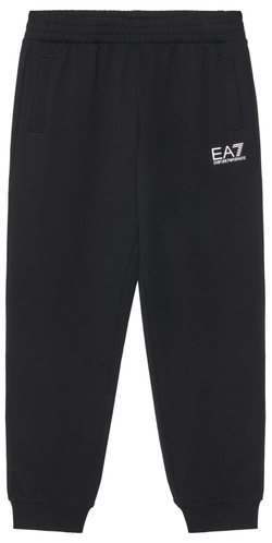 Подростковый спортивный костюм EA7 Boy Jersey — чёрный