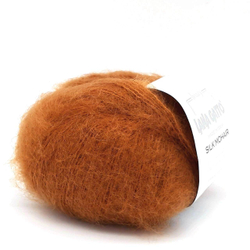 Пряжа Silk Mohair 25г, 212м, 75%кидмохер, 25%шёлк (цена за 1 шт)