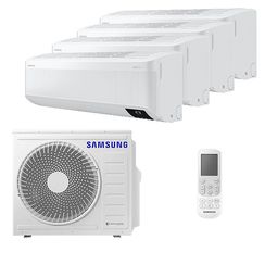 Мультисплит система на 4 комнаты Samsung AJ020TNAPKH/EA x 4 / AJ080TXJ4KH/EA