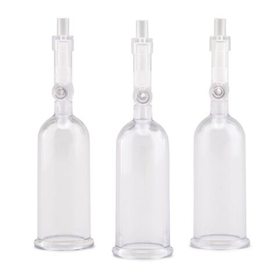 Вакуумная помпа для клитора и сосков Nipple Suckers with Clitoral Pump (Цвет: прозрачный)