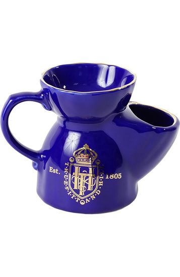 Кружка для бритья Truefitt&Hill Navy Shaving Mug (синяя, фарфор) 00052
