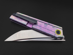 Складной нож Common M390 CrystalTi pink