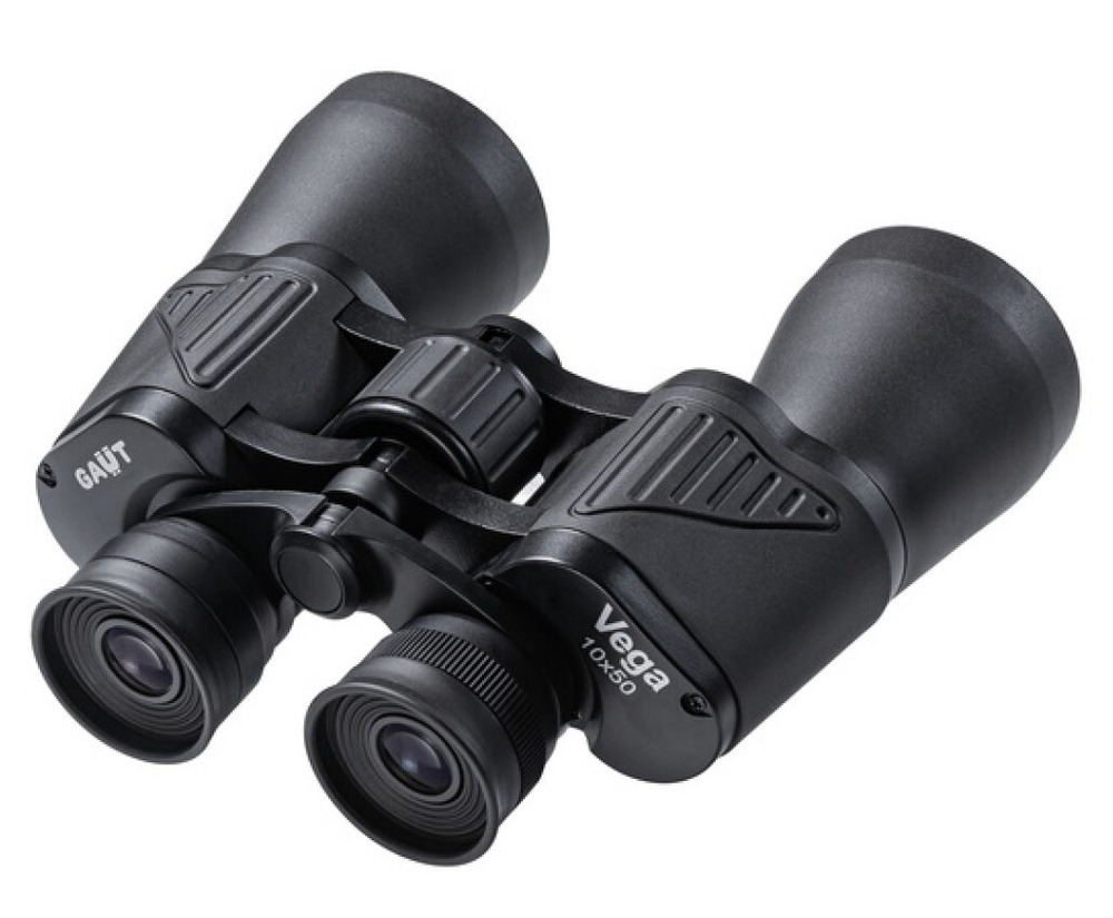 Бинокль GAUT Vega 10x50, Porro-призмы BK7, цвет черный