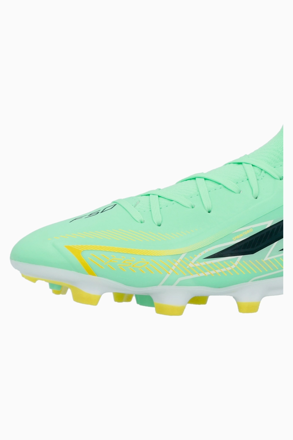 Бутсы adidas F50 League Hyperfast Mid FG - бирюзовый