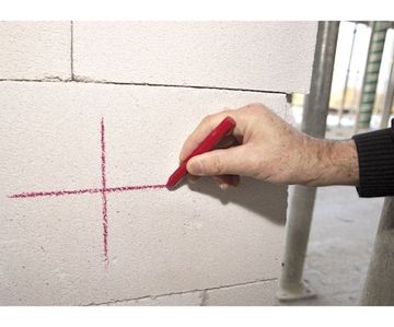 Строительный мелковый карандаш, зеленый, 11 мм PICA-MARKER 591/36