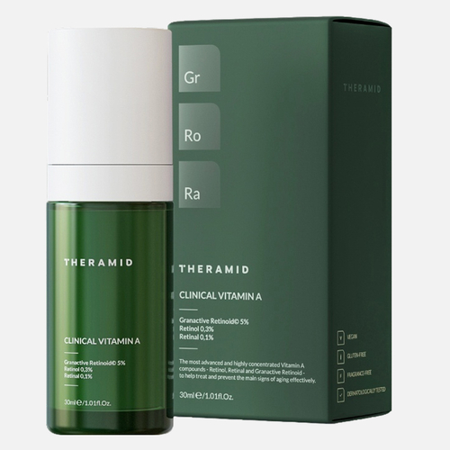 THERAMID Clinical Vitamin A Сыворотка с ретинолом для обновления кожи и борьбы с признаками старения, 30 мл