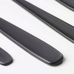 Набор столовых приборов на 6 персон IKEA TILLAGD (ТИЛЛАГД), Черный, Нержавеющая сталь, 24 шт