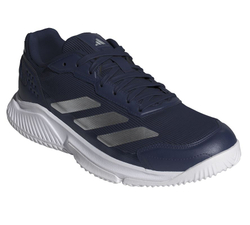 Мужские кроссовки для падела Adidas Courtquick Padel M - dark blue/silver metallic/cloud white