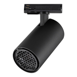 359921 PORT NT26 000 черный Светильник однофазный трехжильный трековый IP20 LED 20W 220-240V 3000К SELENE