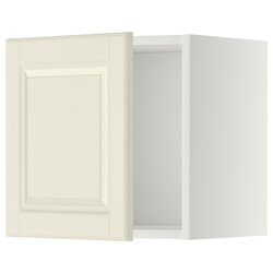IKEA METOD  (ИКЕА МЕТОД)  -  Шкаф навесной - белый/Бодбюн кремовый 40x40 см