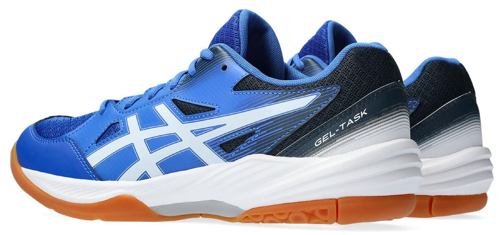 Мужские кроссовки для бадминтона/сквоша Asics Gel-Task 3 - иллюзия сине-белая