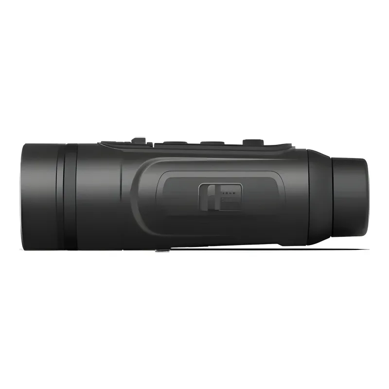 Тепловизор LZIRTEK Siva 650L (с дальномером) - вид сбоку, черный корпус