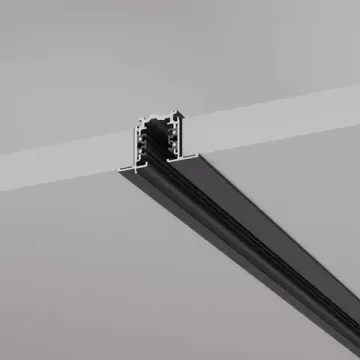 Встраиваемый трёхфазных шинопровод 3 метра LGD-4TR-TRACK-F-3000-BK-M (D) 055351 чёрный Arlight