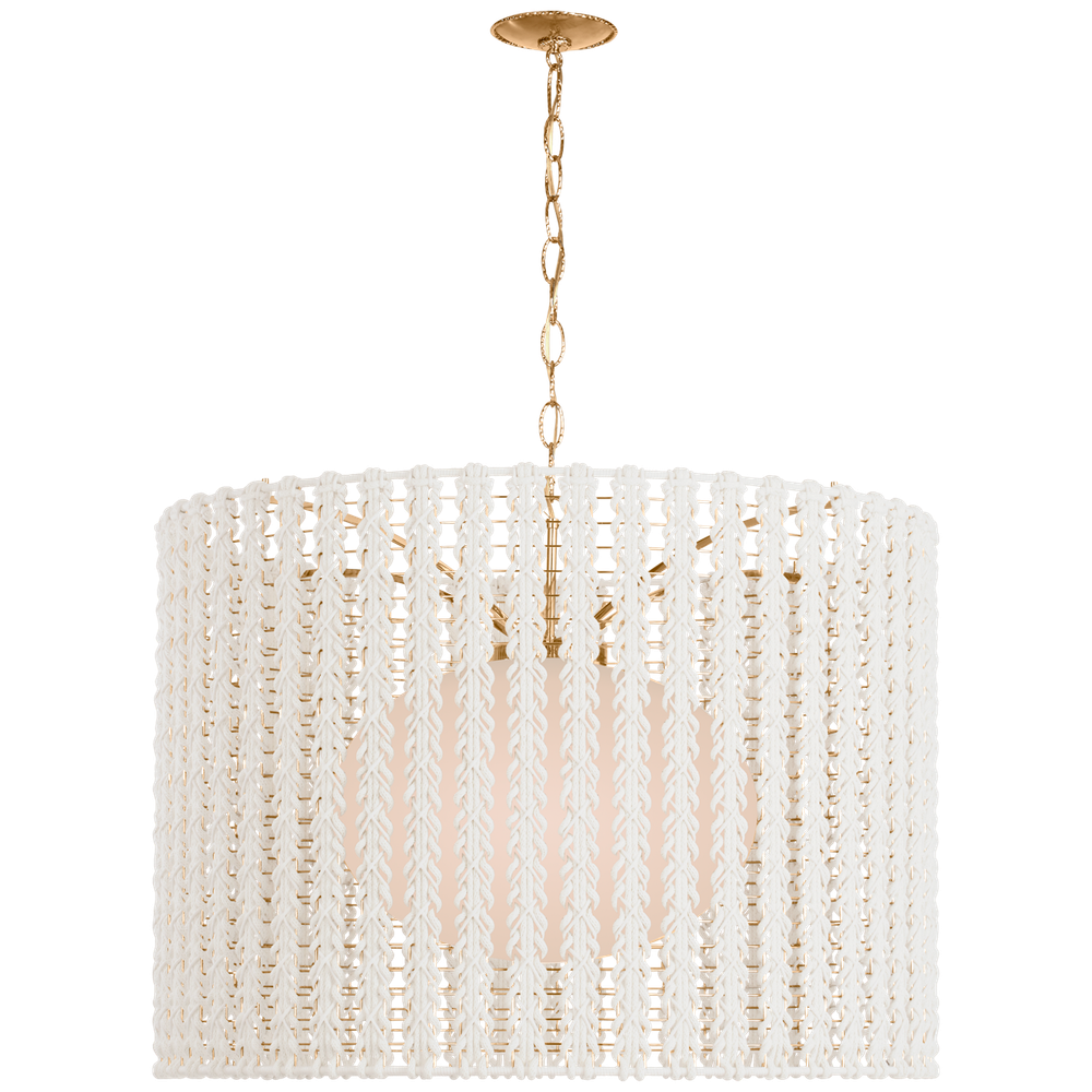 Люстра Visual Comfort Catania 40" Braided Hanging Shade