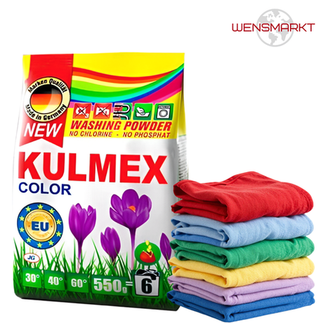 Стиральный порошок Kulmex для цветного белья, 550 г