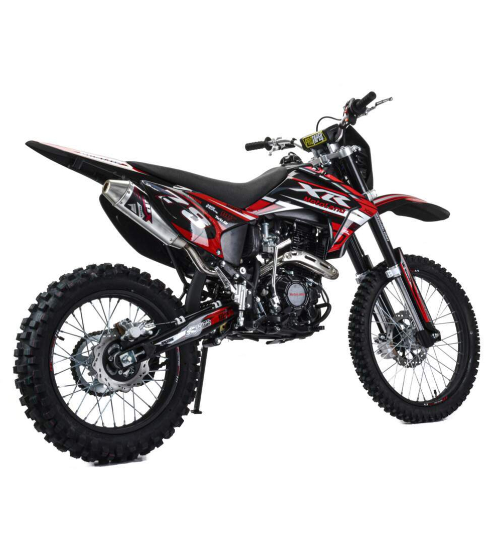Мотоцикл Кросс Motoland XR300 LITE красный (175FMM)