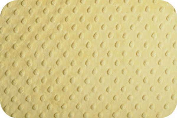 Плюш (ткань) Peppy Cuddle Dimple 455 г/м², 48х48 см, YELLOW