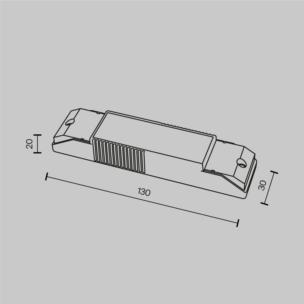 Источник питания Triac 5-12W IP20 Maytoni PSL-TR40-150-300mA